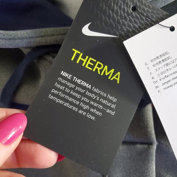 NWT Nike | Denver Broncos Therma Hoodie On Field Apparel Cold Weather NFL - Picture 11 of 14